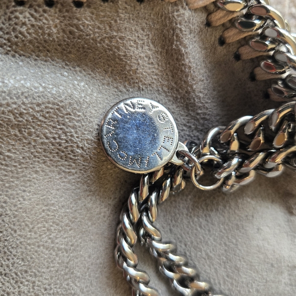 Stella McCartney Falabella Tiny – Gray with Silver Hardware - Picture 5 of 8